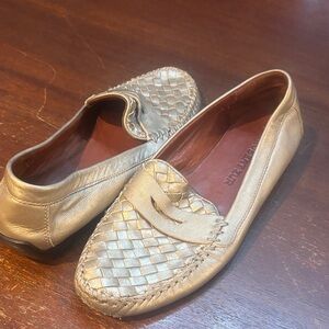 ROBERT ZUR PETRA‎ LOAFER IN TRUE GOLD